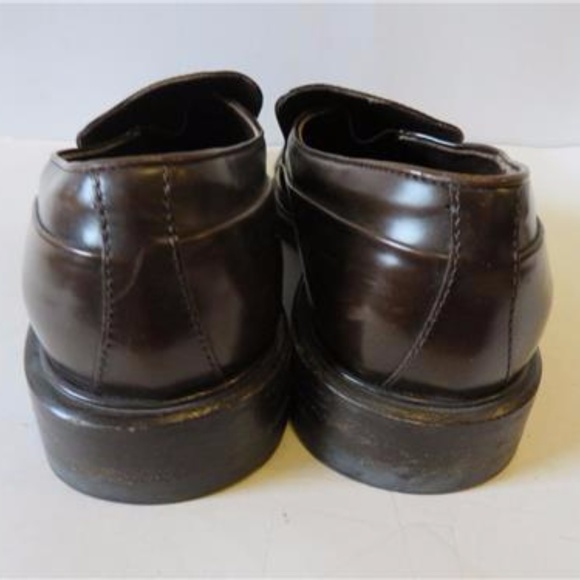 DAVID & JOAN COUTURE BROWN LEATHER LOAFER SIZE 8.5 - Picture 4 of 6